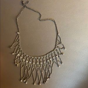 Mesh Chandelier Necklace